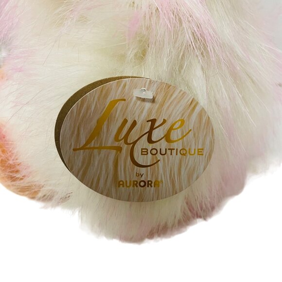 Aurora Luxe Boutique Quinn Duck 9" Eco-Friendly Plush Toy With Orange Beak Feet - Picture 8 of 8